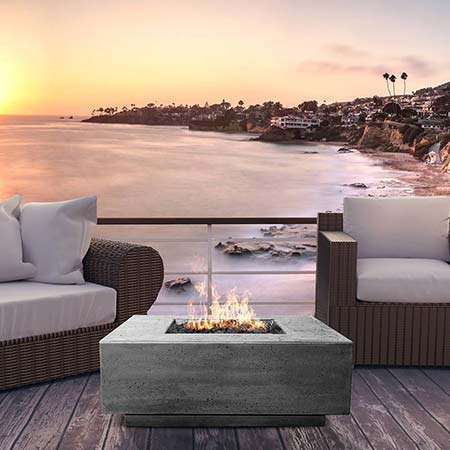 Prism Hardscapes Tavola 3 on a dock