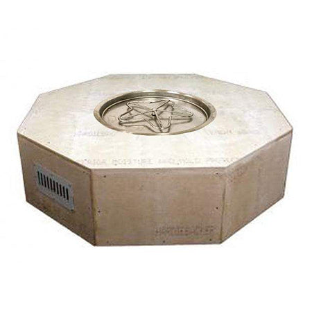 Octagon Unfinished Fire Pit Enclosure
